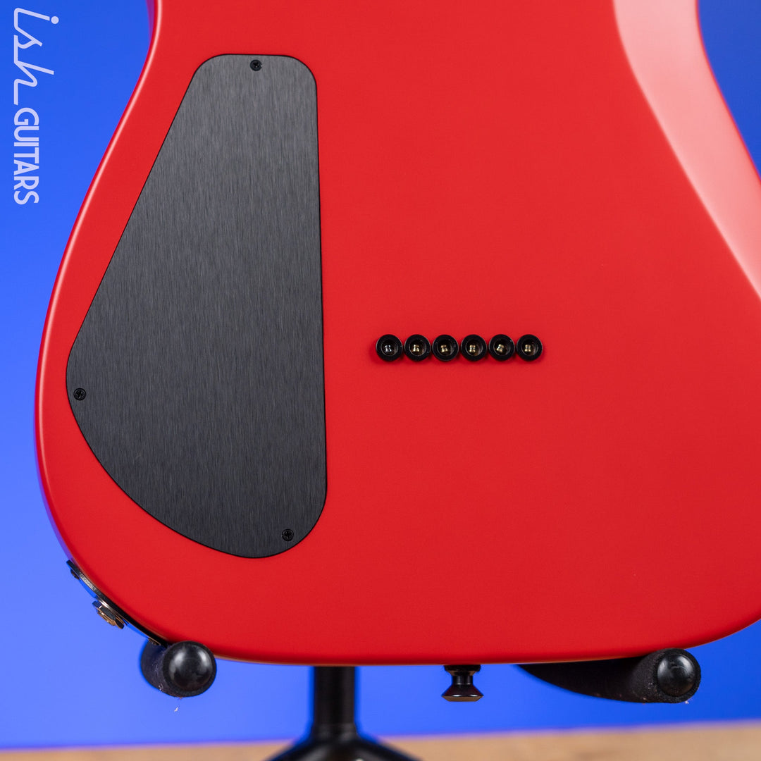 Jackson USA Series Misha Mansoor Signature Juggernaut HT6 Satin Red Demo