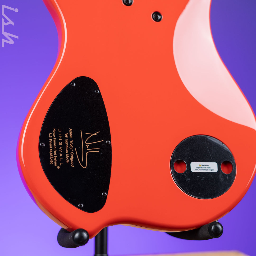 Dingwall NG-3 5-String Bass Fiesta Red