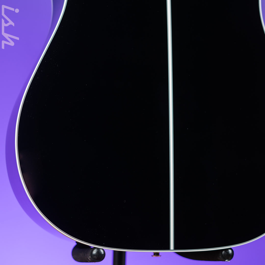 Takamine FT341 Limited Edition Dreadnought Acoustic-Electric Guitar Black Demo