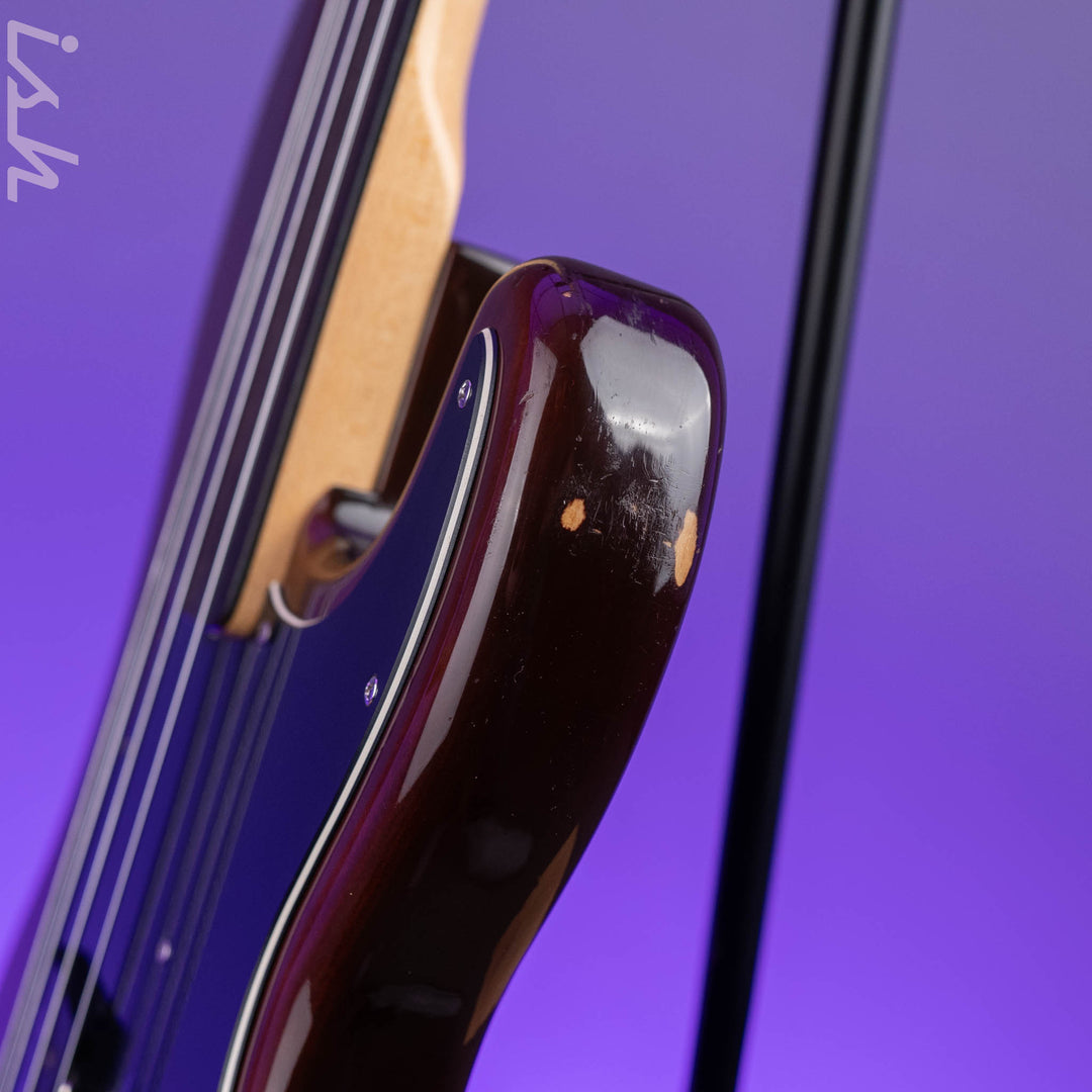 1976 Fender Fretless P Bass Mocha Brown