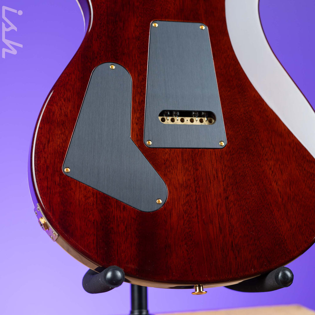 2024 PRS Custom 24 Electric Guitar 10-Top One-Piece Orange Tiger