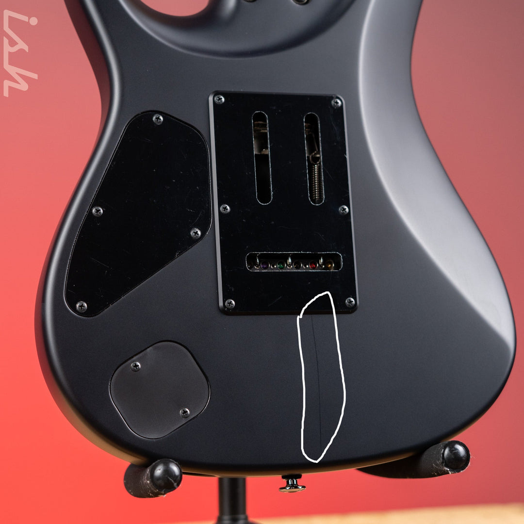 Ibanez Prestige AZ2402 Electric Guitar Flat Black Demo