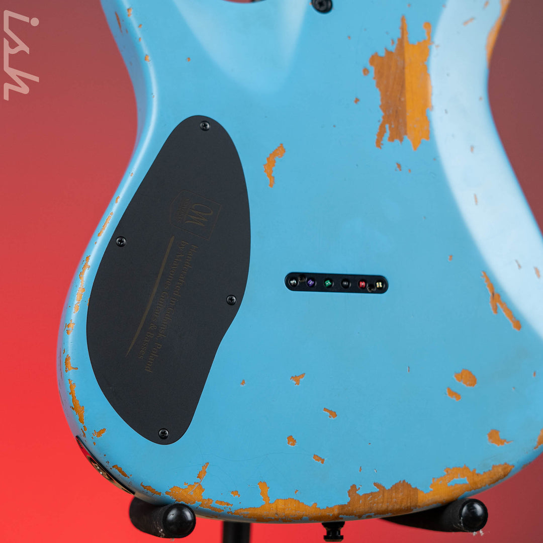 Mayones Aquila Aged 6 Monolith Daphne Blue Nitro