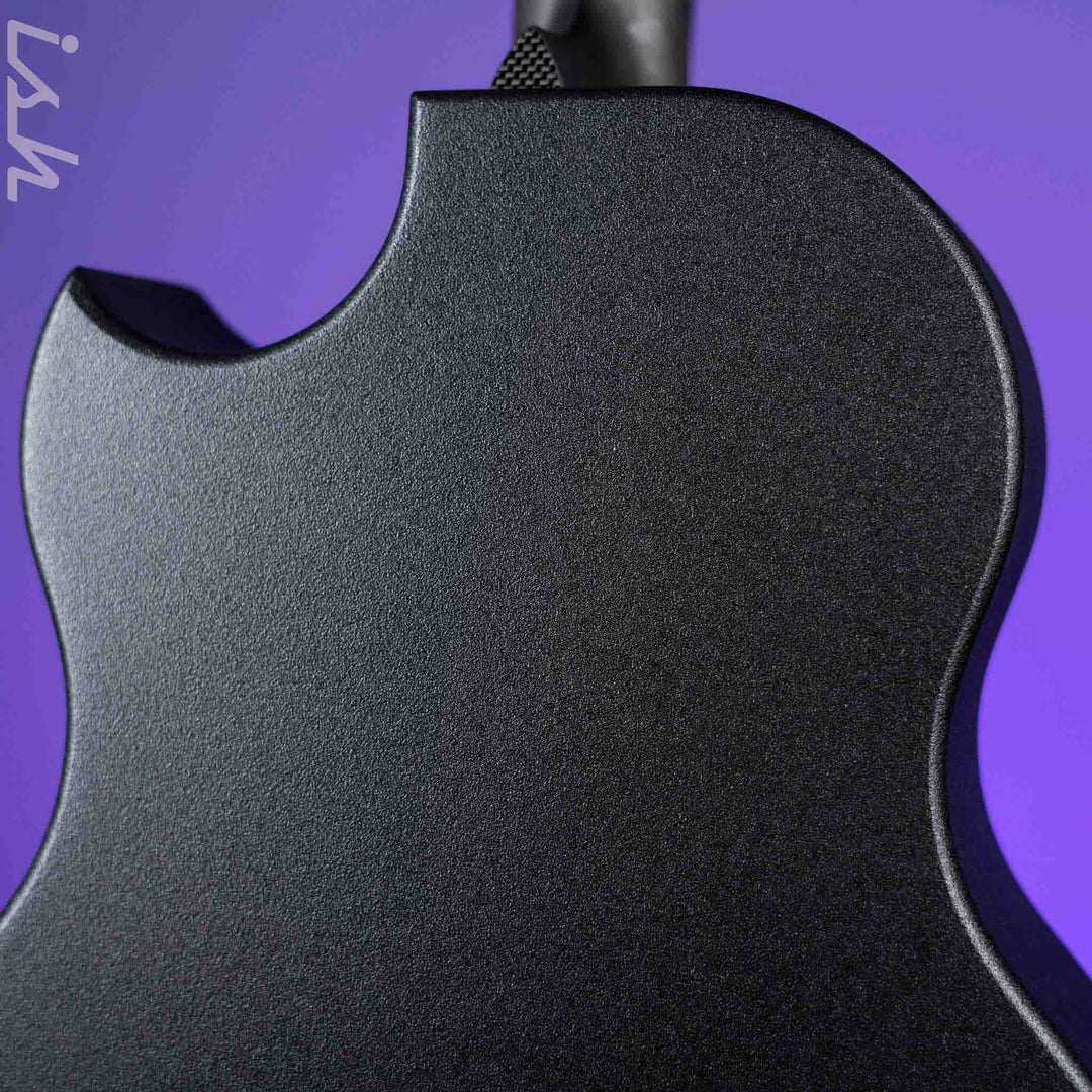 McPherson Sable Standard Carbon Acoustic-Electric Guitar Black Hardware