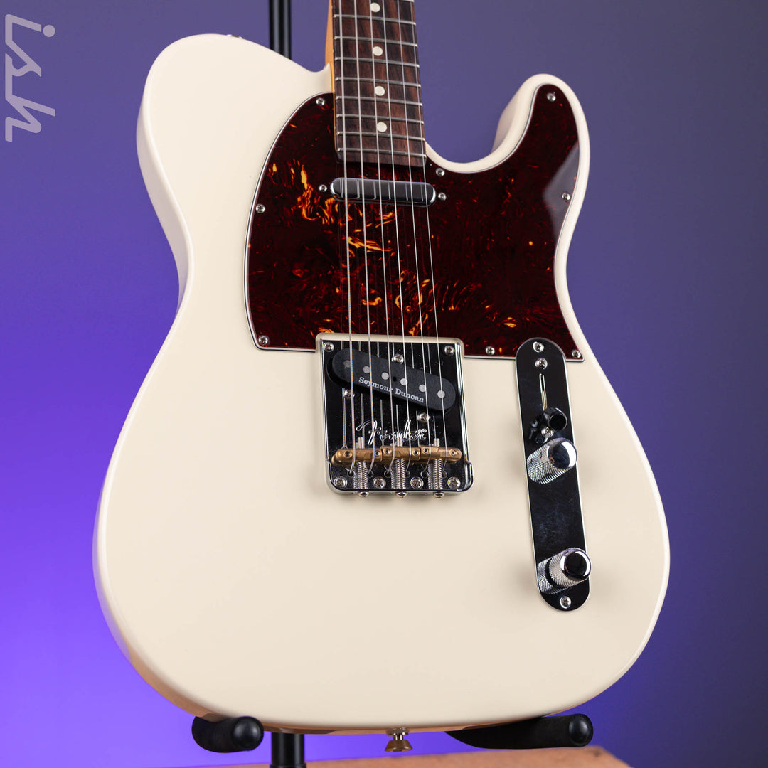 2021 Fender Am Pro II Tele Olympic White