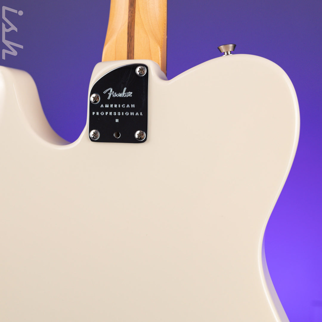 2021 Fender Am Pro II Tele Olympic White