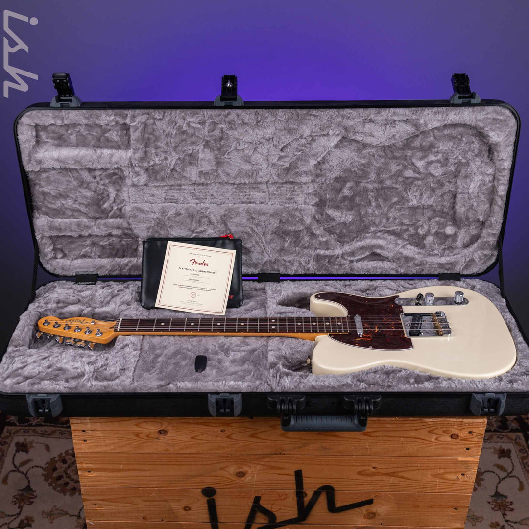 2021 Fender Am Pro II Tele Olympic White
