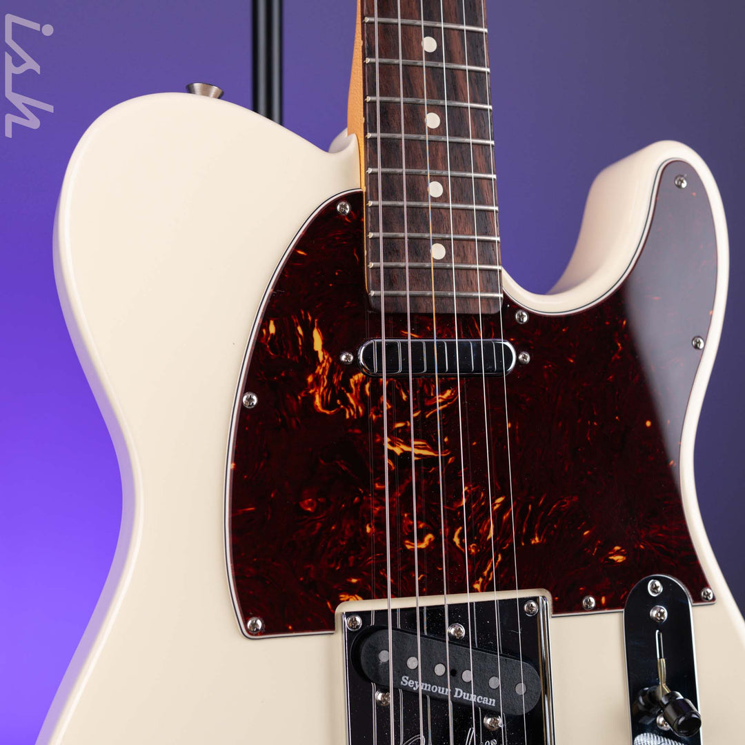 2021 Fender Am Pro II Tele Olympic White