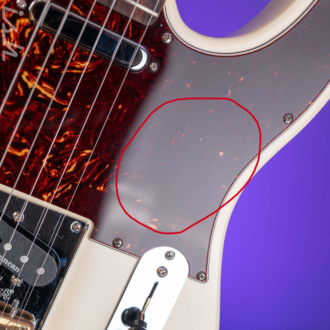 2021 Fender Am Pro II Tele Olympic White