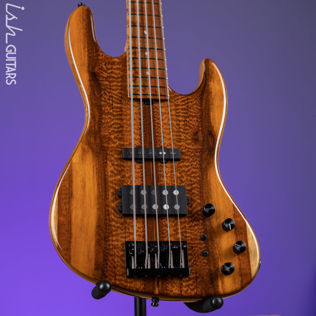Sadowsky Masterbuilt LTD 5-String 21-Fret MM Bass Natural Transparent