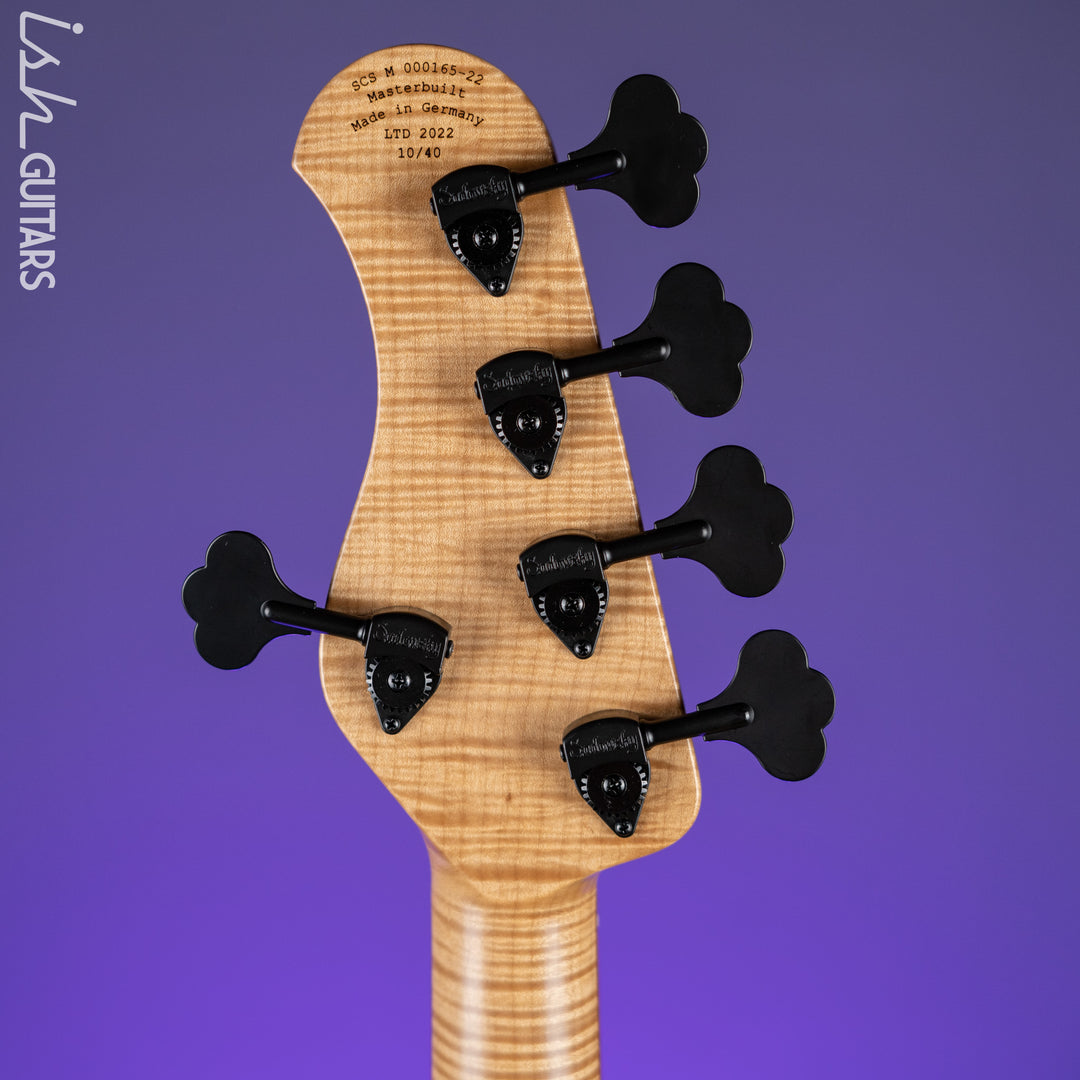 Sadowsky Masterbuilt LTD 5-String 21-Fret MM Bass Natural Transparent