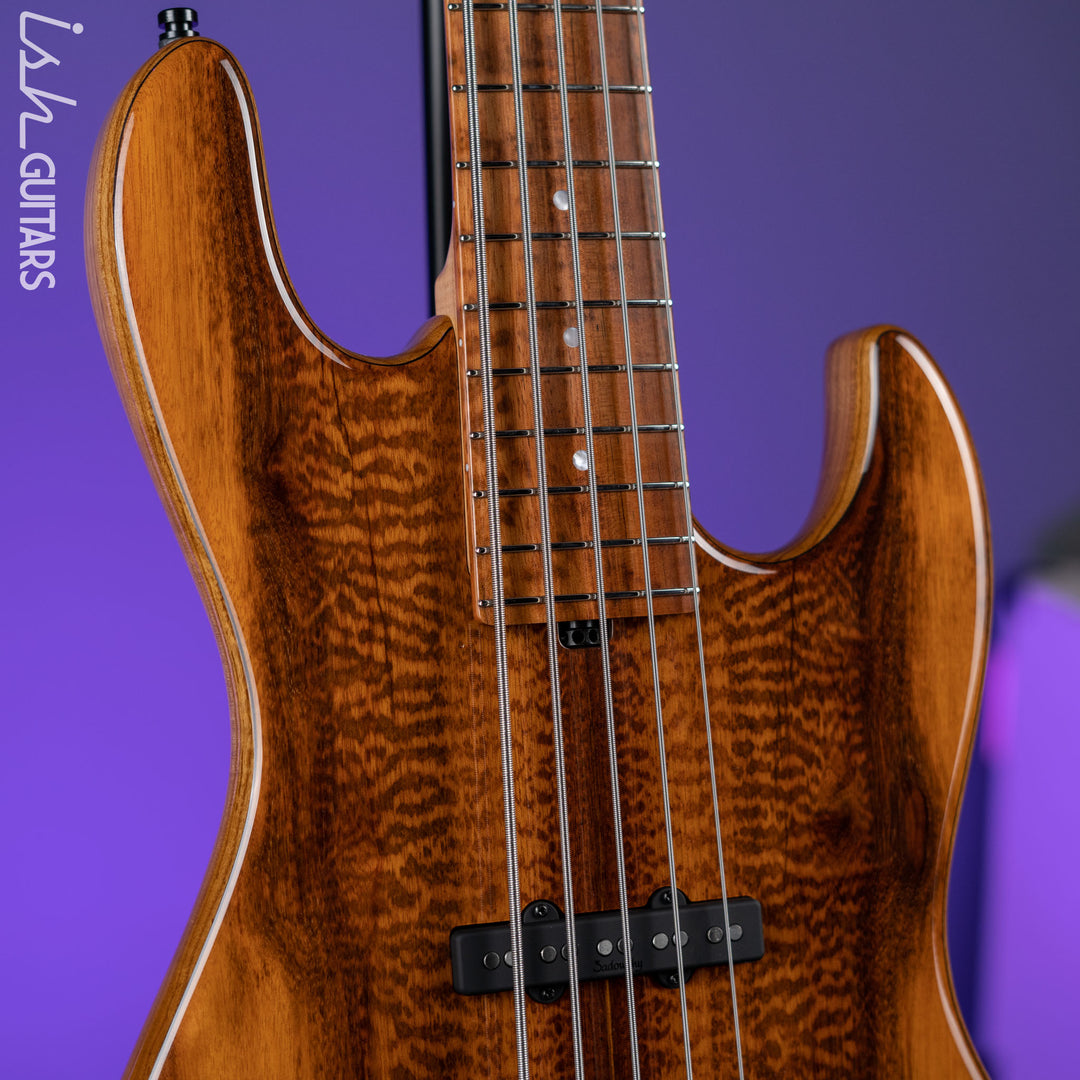 Sadowsky Masterbuilt LTD 5-String 21-Fret MM Bass Natural Transparent