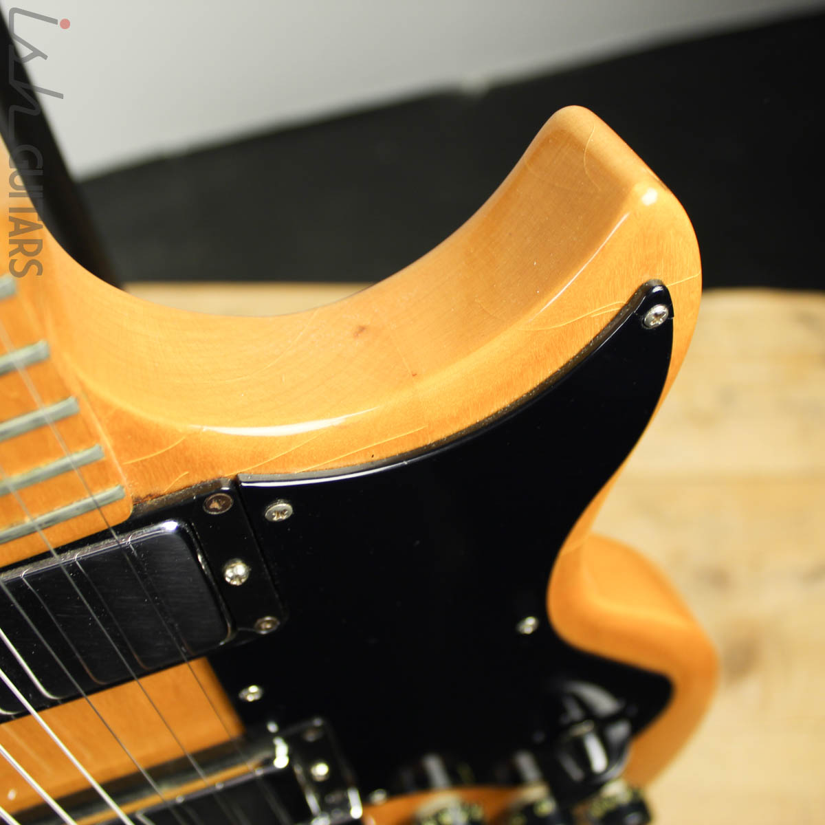 1976 Gibson L6-S Natural Maple w/ OHSC – Ish Guitars