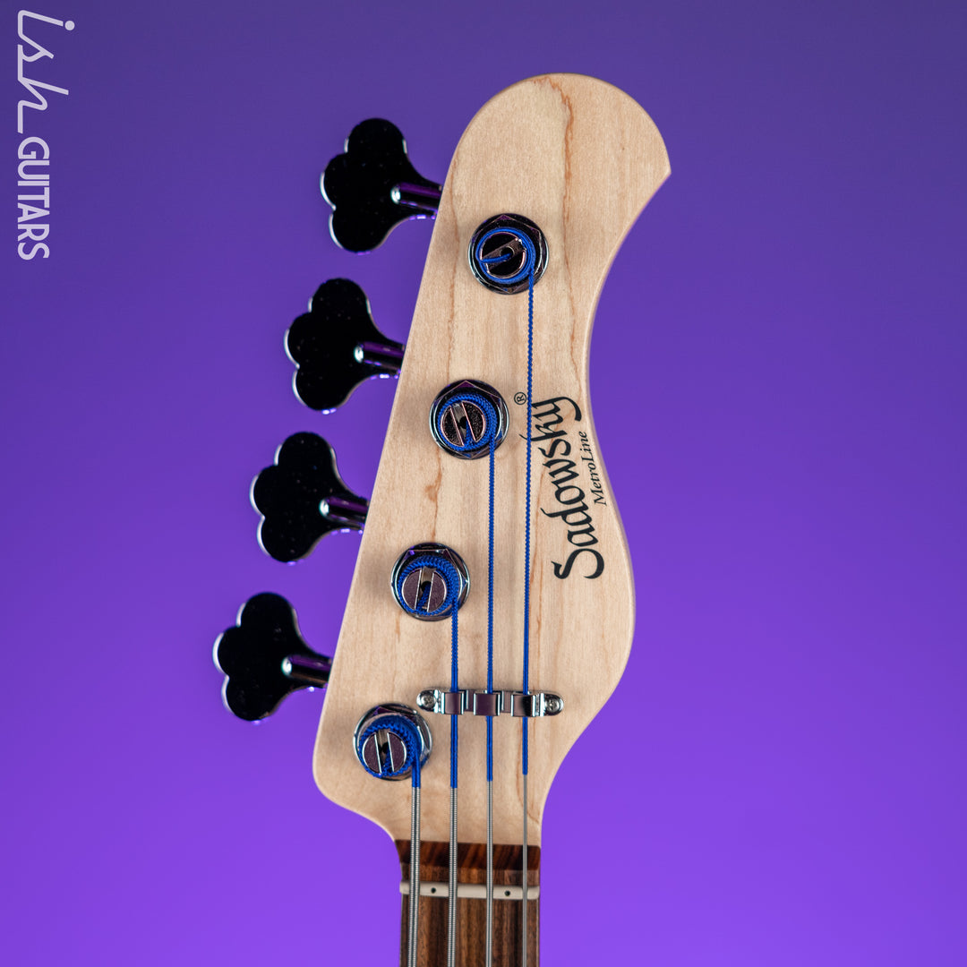 Sadowsky Metroline 21-Fret Vintage M/J 4-String Bass Red Alder