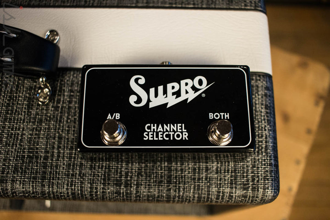Supro 1699R Statesman 50W Tube Guitar Amp Head Store Demo