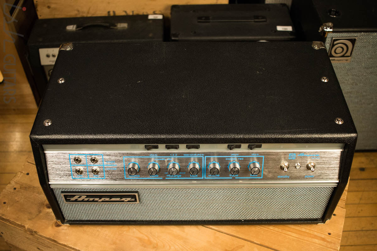 Ampeg SVT-VR Bass Amplifier Head – Ish Guitars