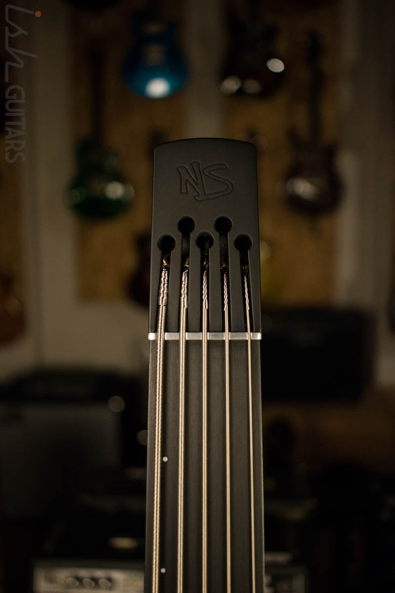 NS Designs CR5 Radius Electric Bass 5 String Fretless Piezo