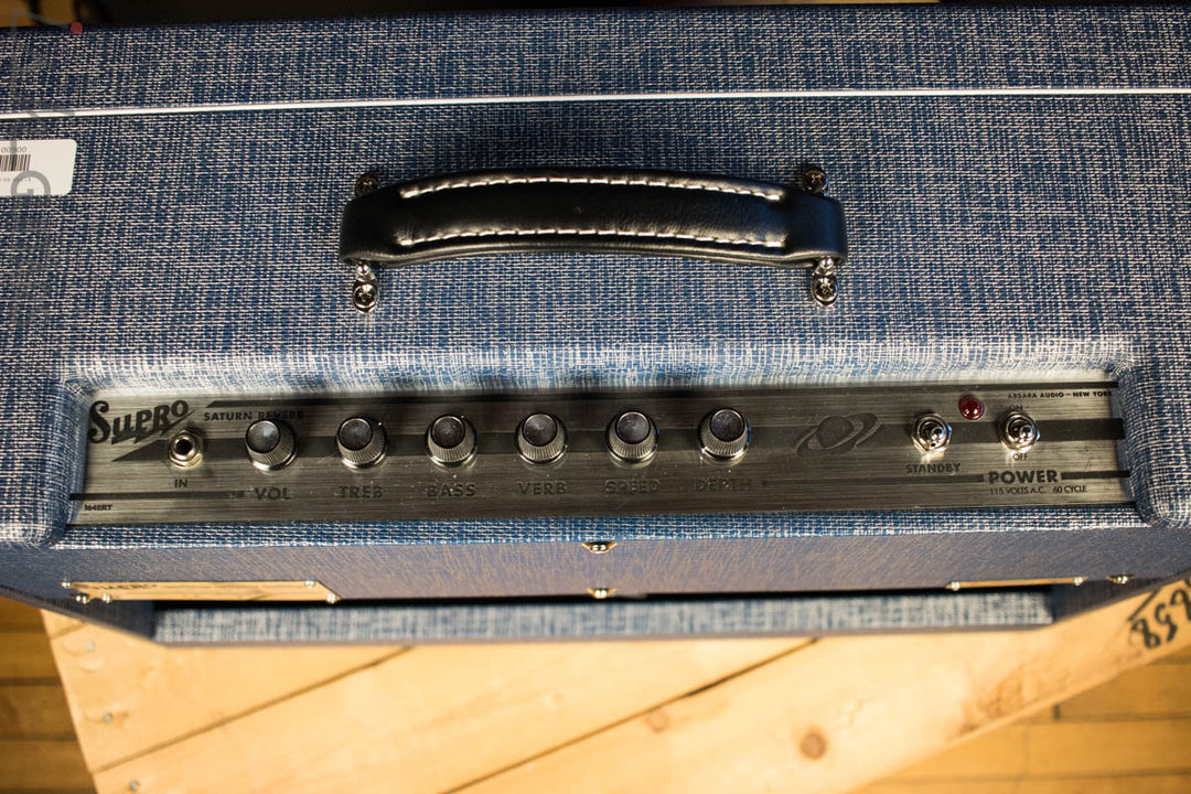 Supro Saturn Reverb 1648RT 15W Combo Amp Store Demo