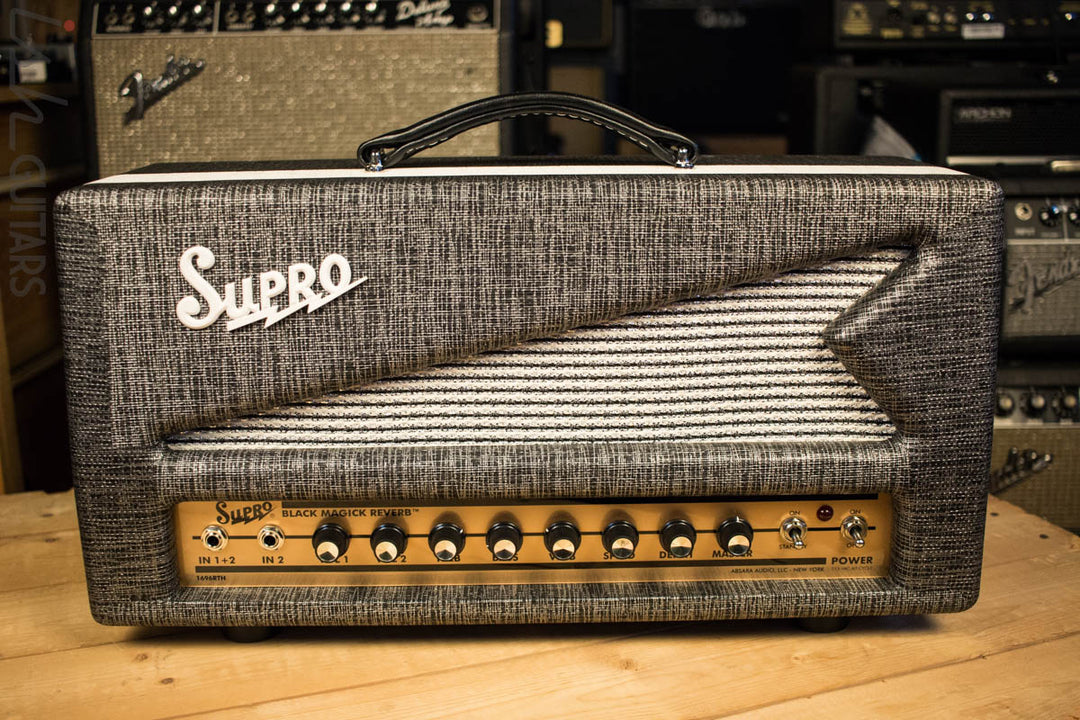 Supro Black Magick Reverb Head Store Demo