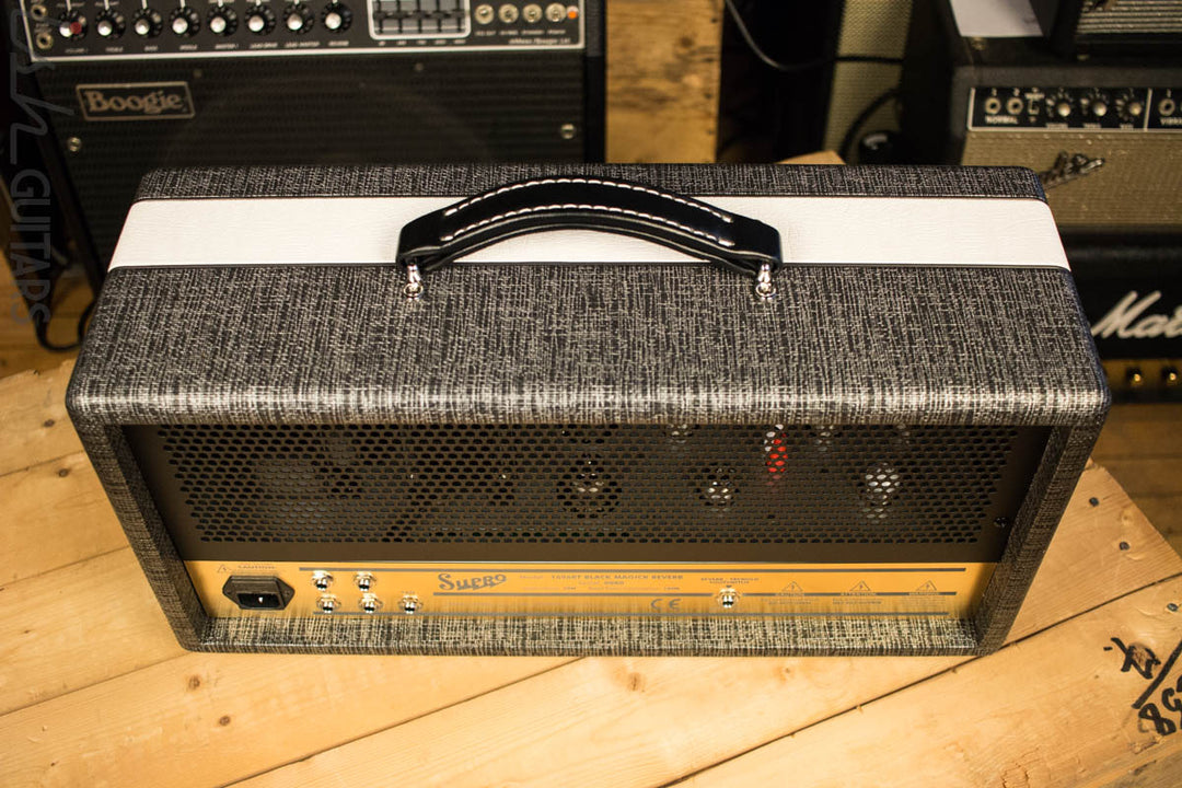 Supro Black Magick Reverb Head Store Demo