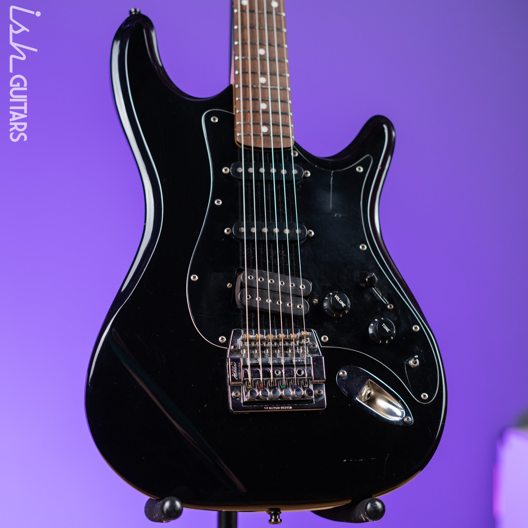 1980's Ovation Ultra GS Black – Ish Guitars