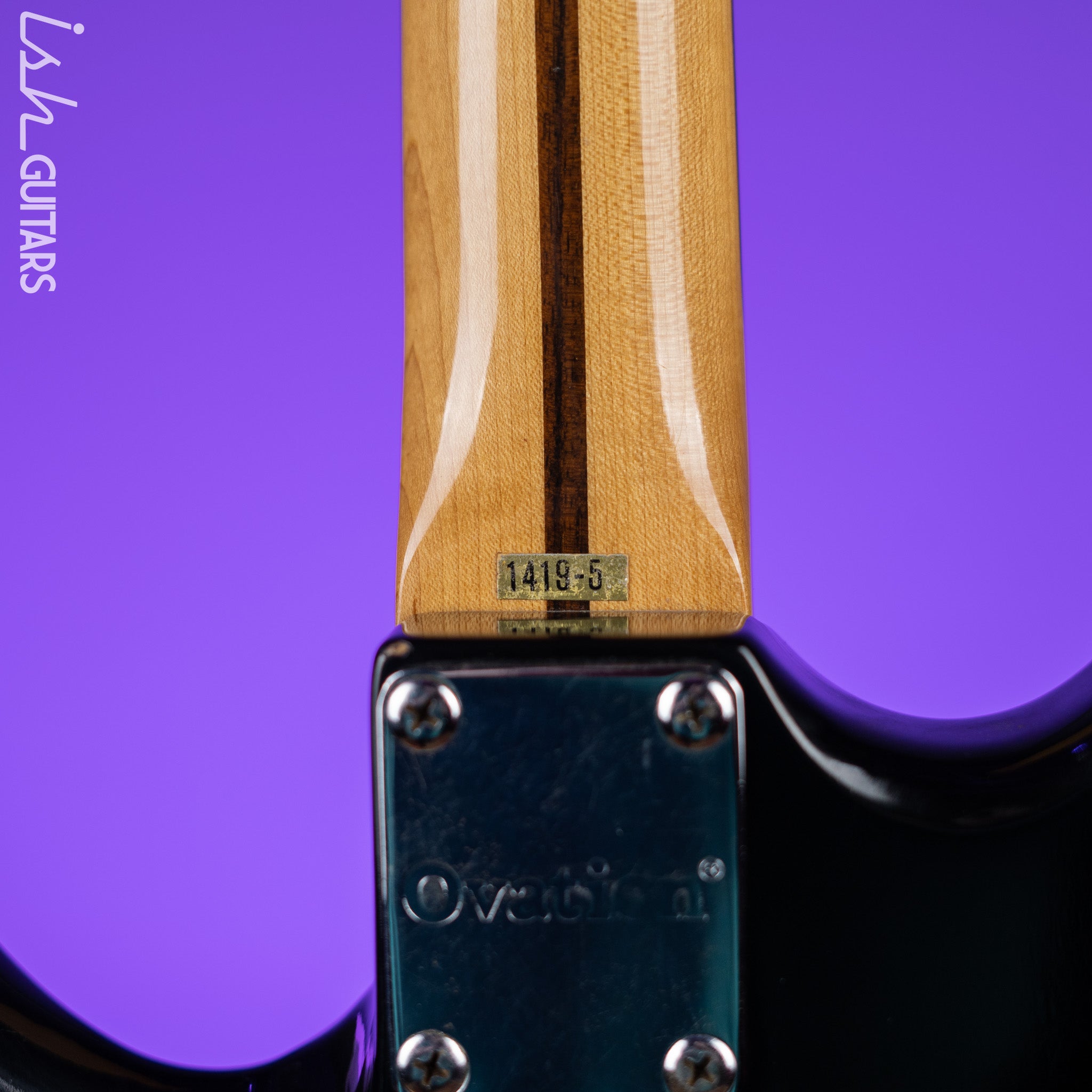 1980's Ovation Ultra GS Black – Ish Guitars