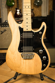 1986 Peavey Patriot Natural Ash USA Made Electric Guitar