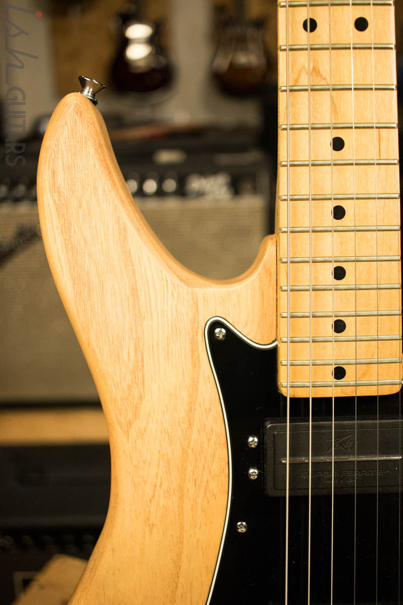 1986 Peavey Patriot Natural Ash USA Made Electric Guitar