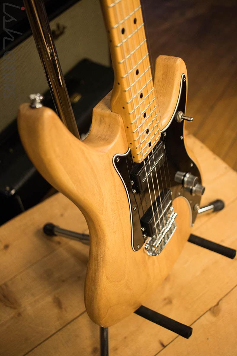 1986 Peavey Patriot Natural Ash USA Made Electric Guitar
