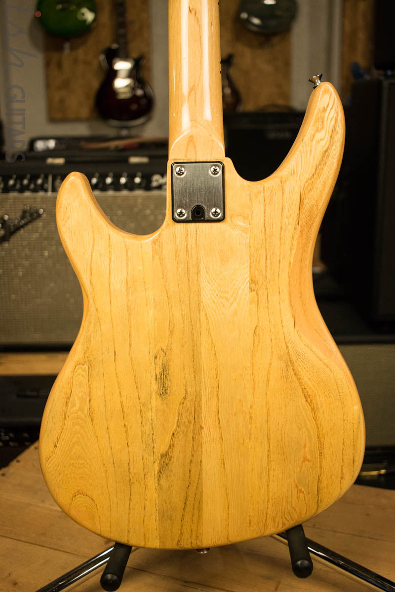 1986 Peavey Patriot Natural Ash USA Made Electric Guitar