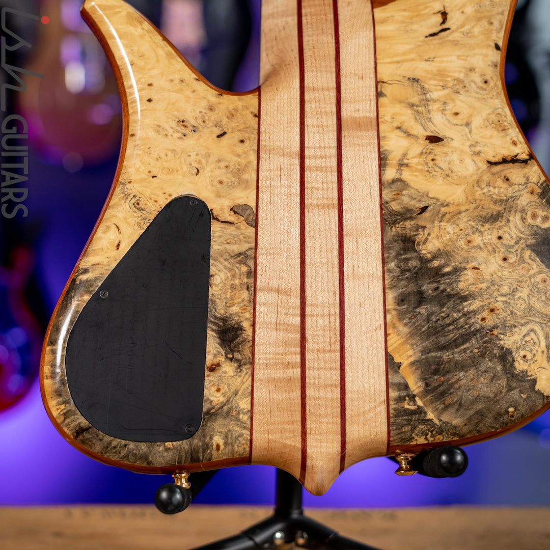 Surine Quest Series I 5-String Bass Natural Buckeye Burl