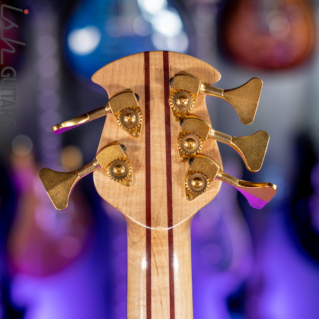Surine Quest Series I 5-String Bass Natural Buckeye Burl