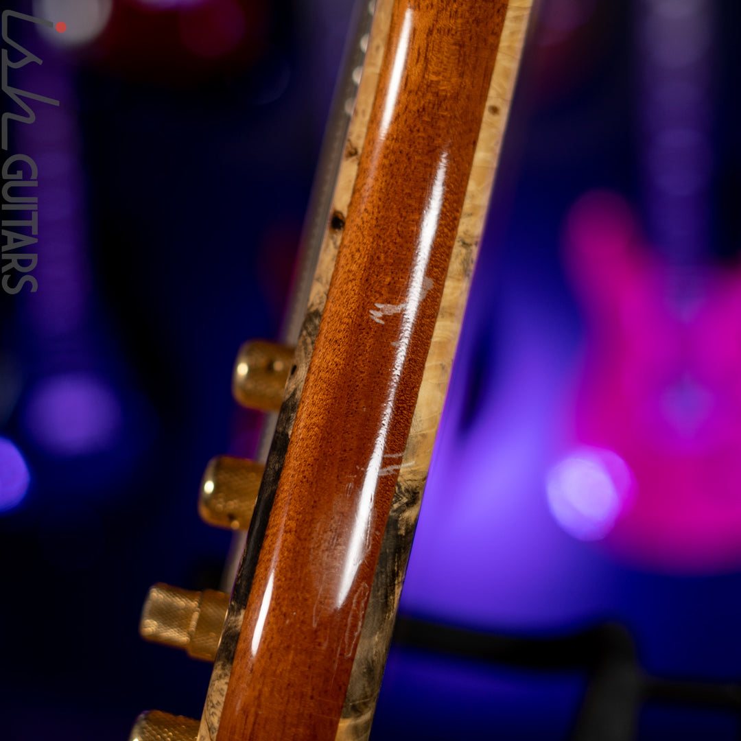 Surine Quest Series I 5-String Bass Natural Buckeye Burl