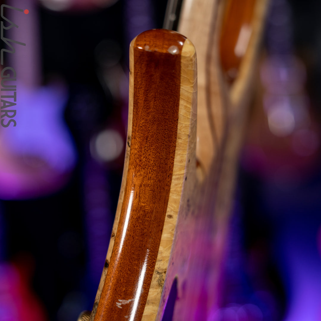 Surine Quest Series I 5-String Bass Natural Buckeye Burl