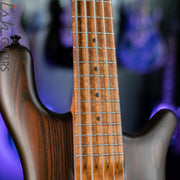 Spector USA NS-5XL 5-String Bass Roasted Ash Natural Satin