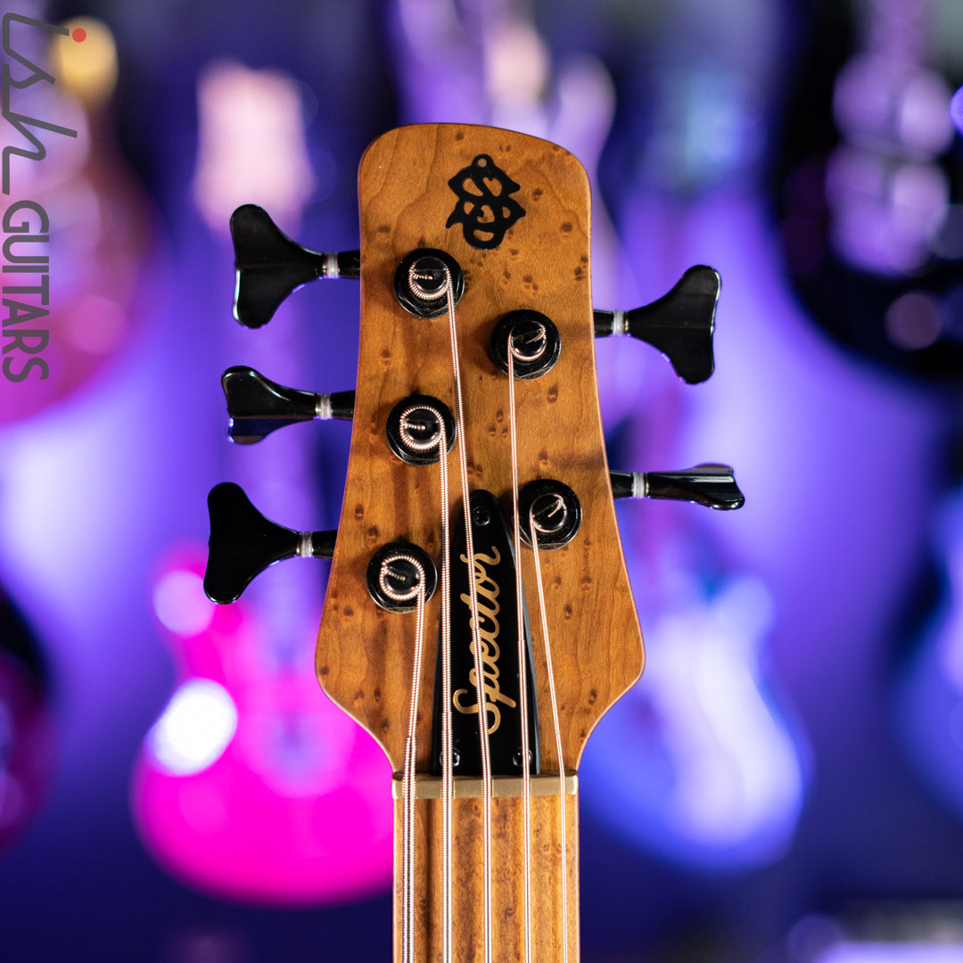 Spector USA NS-5XL 5-String Bass Roasted Ash Natural Satin