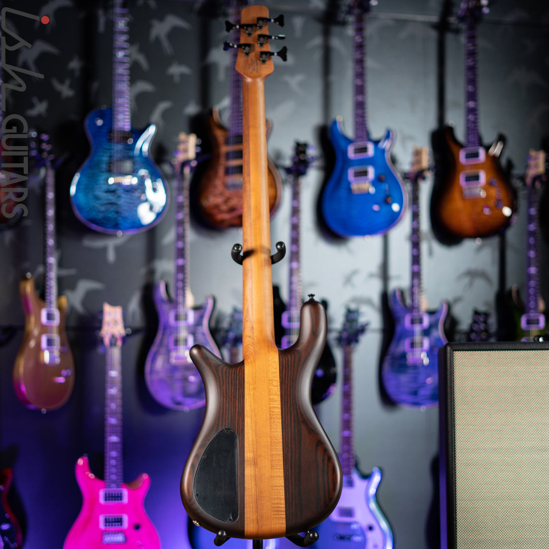 Spector USA NS-5XL 5-String Bass Roasted Ash Natural Satin