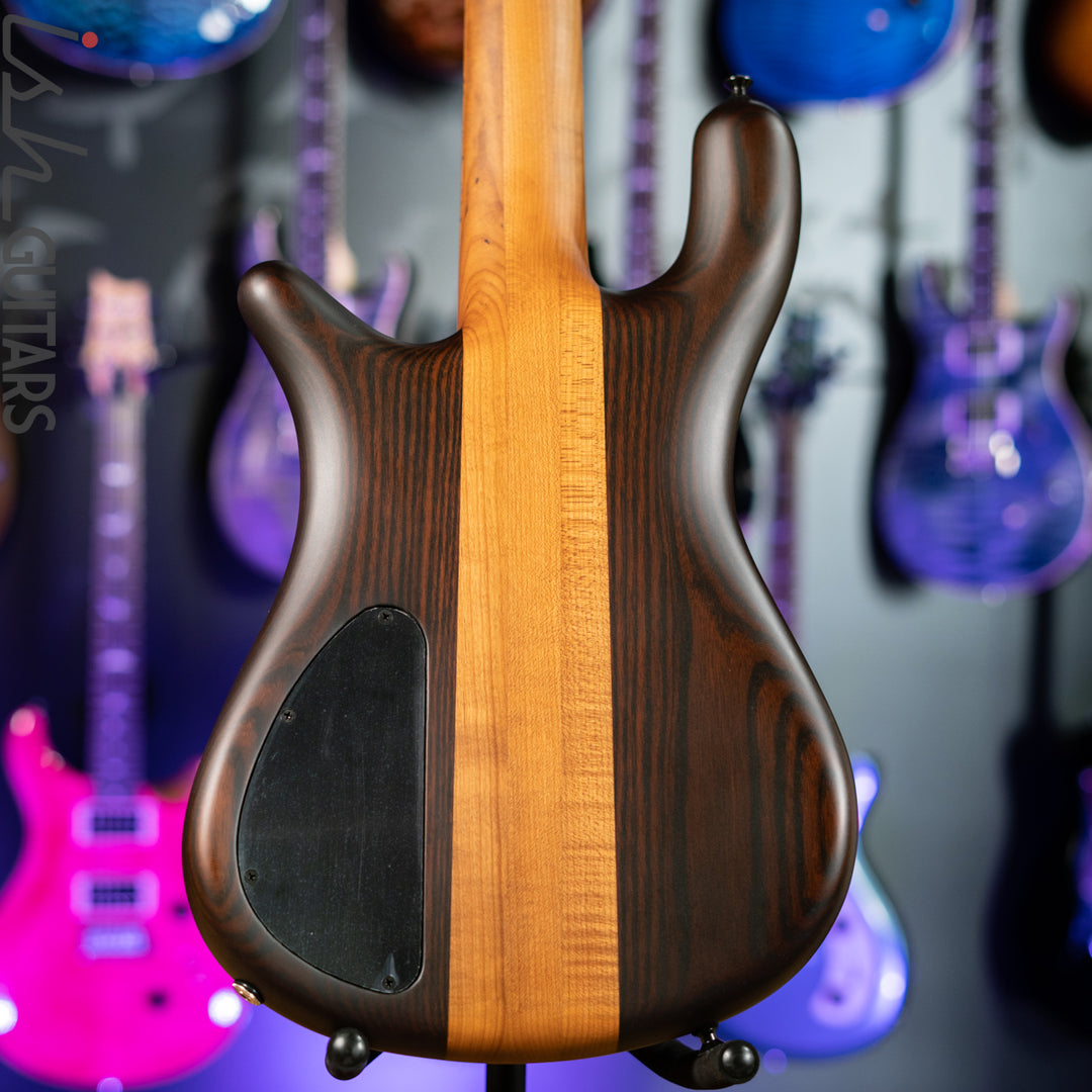 Spector USA NS-5XL 5-String Bass Roasted Ash Natural Satin