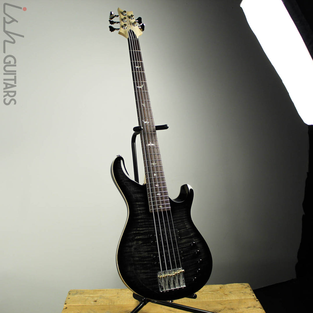 2019 PRS Gary Grainger 5 String Bass Charcoal Burst