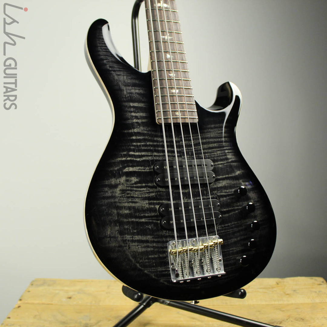 2019 PRS Gary Grainger 5 String Bass Charcoal Burst