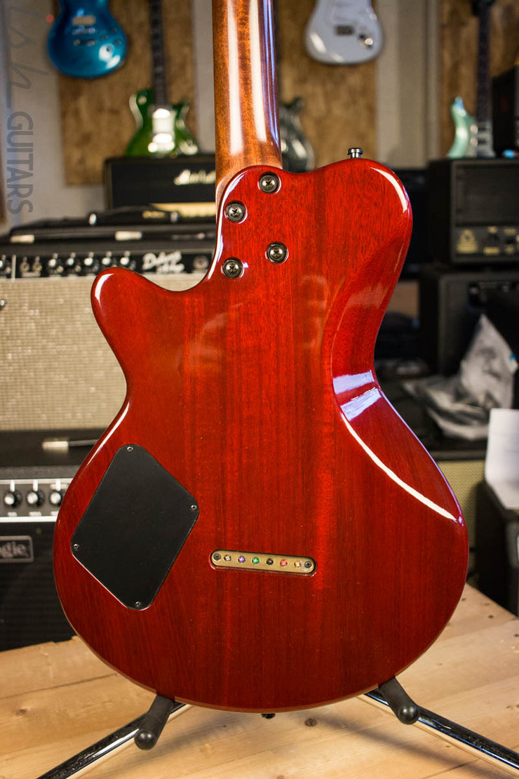 Godin LG HMB Electric Guitar Trans Red