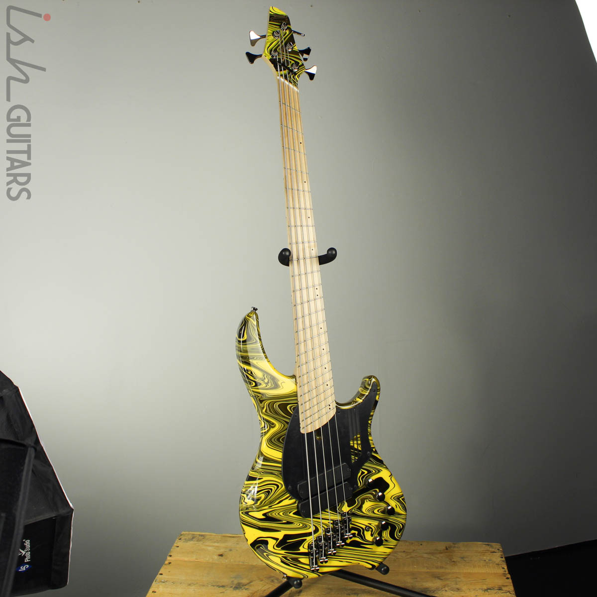 Dingwall Combustion NG-2 5-String Multiscale Bass Ferrari Yellow