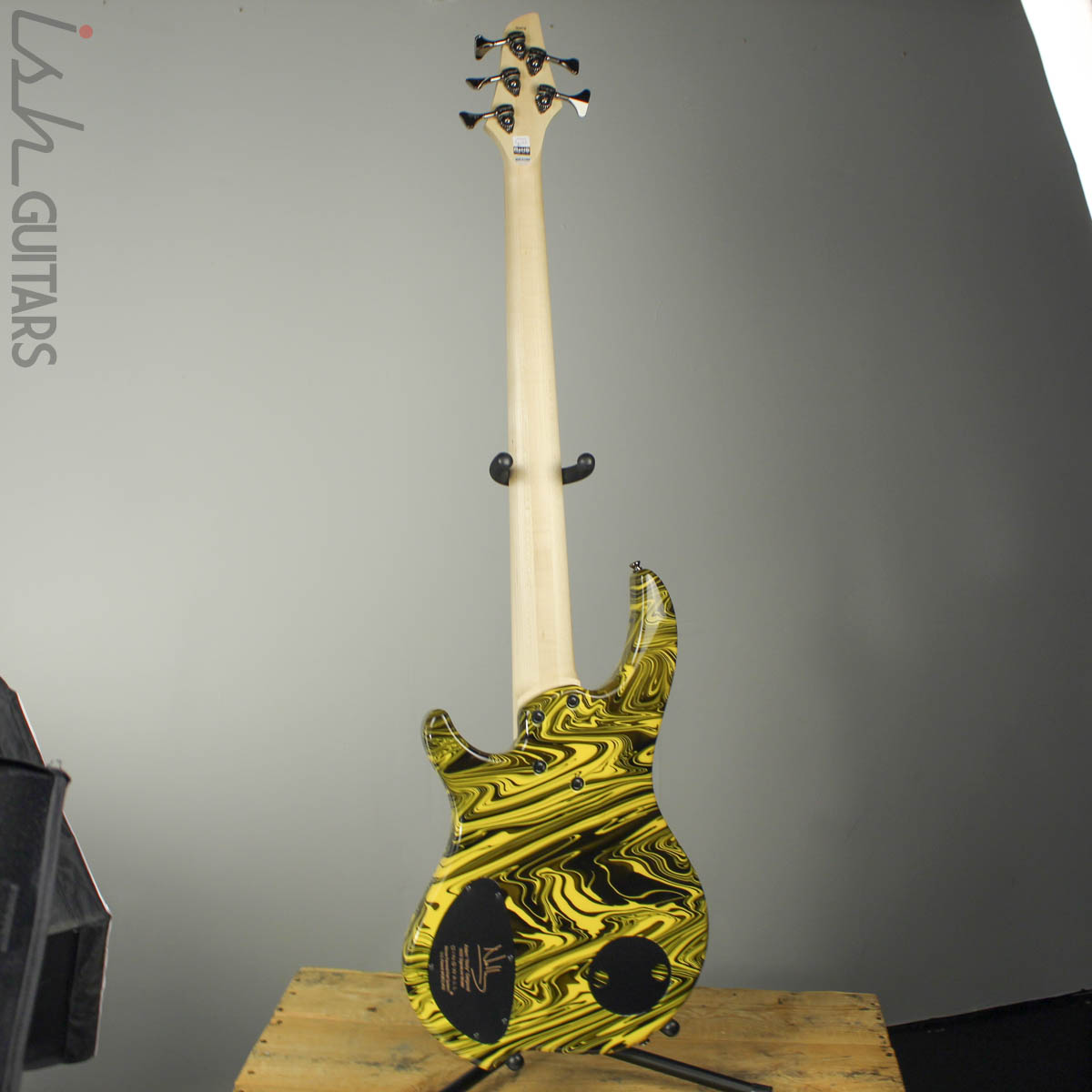 Dingwall Combustion NG-2 5-String Multiscale Bass Ferrari Yellow