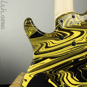 Dingwall Combustion NG-2 5-String Multiscale Bass Ferrari Yellow Swirl Finish