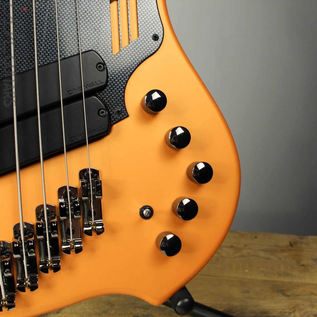 Dingwall Combustion NG-2 5-String Multiscale Bass Lamborghini Orange