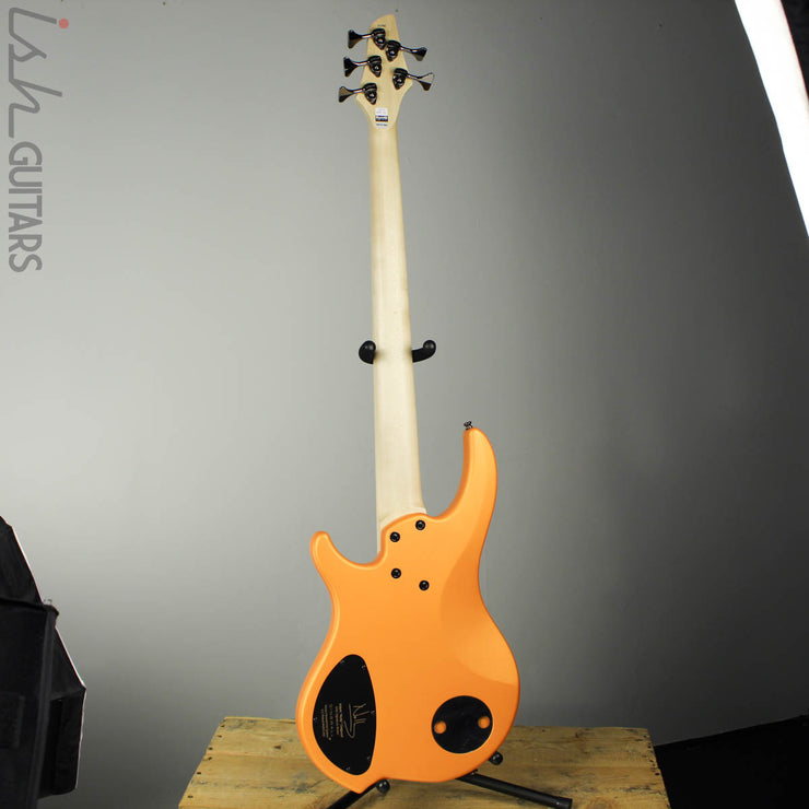 Dingwall Combustion NG-2 5-String Multiscale Bass Lamborghini Orange