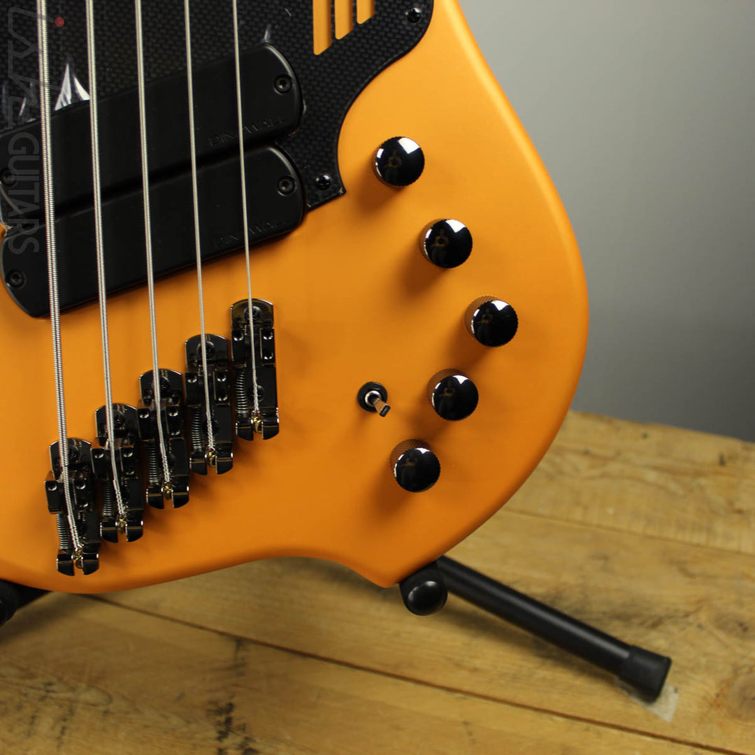 Dingwall NG2 5-String Lamborghini Matte Pearl Orange Maple Fretboard B-Stock