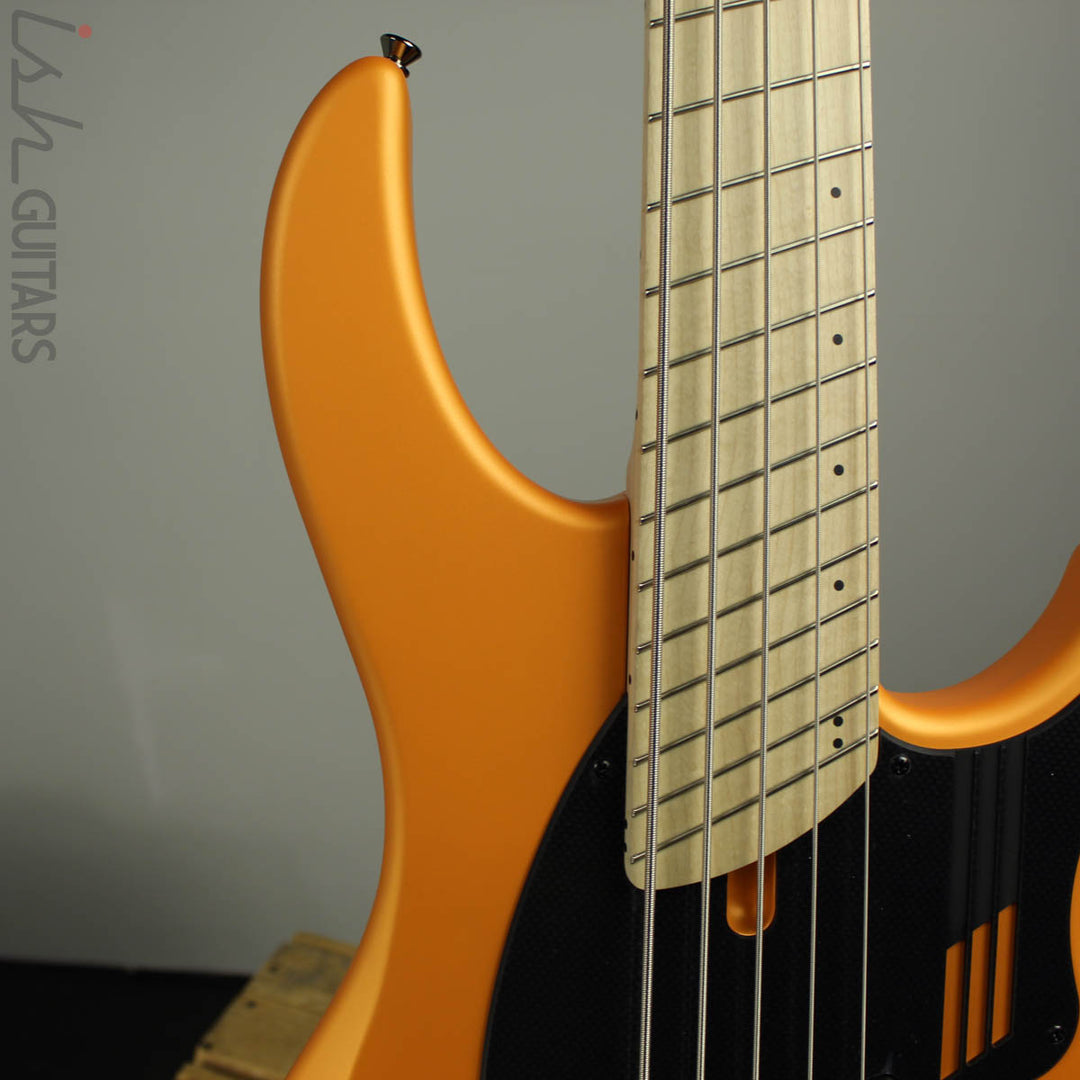 Dingwall NG2 5-String Lamborghini Matte Pearl Orange Maple Fretboard B-Stock