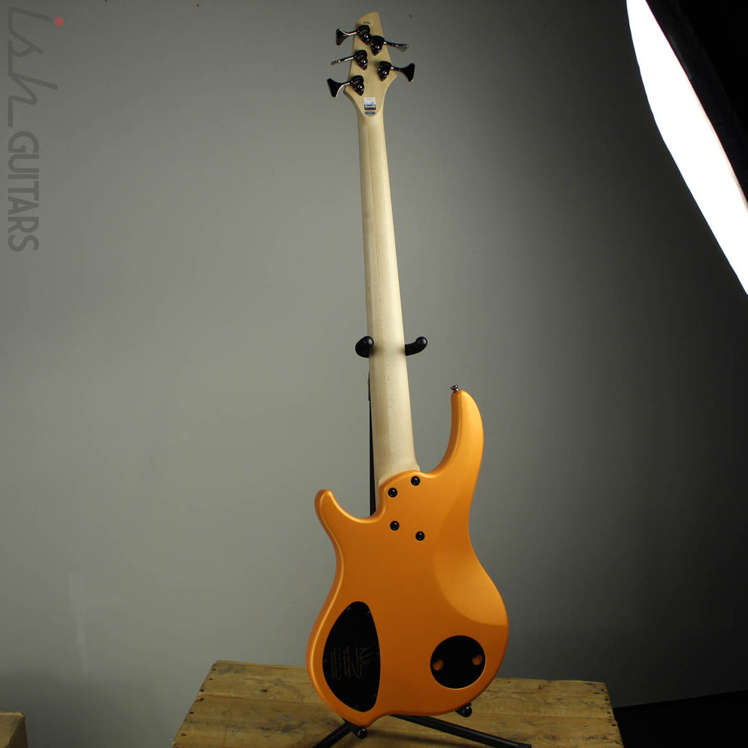 Dingwall NG2 5-String Lamborghini Matte Pearl Orange Maple Fretboard B-Stock