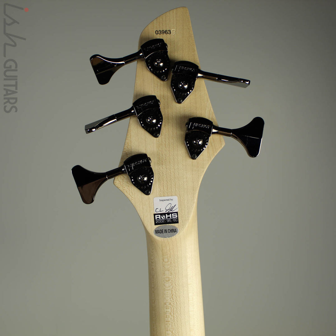 Dingwall NG2 5-String Lamborghini Matte Pearl Orange Maple Fretboard B-Stock
